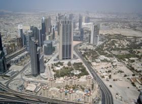 Aussicht vom Burj Khalifa