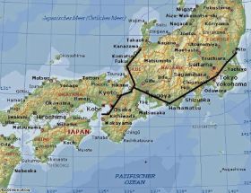 Japan Karte